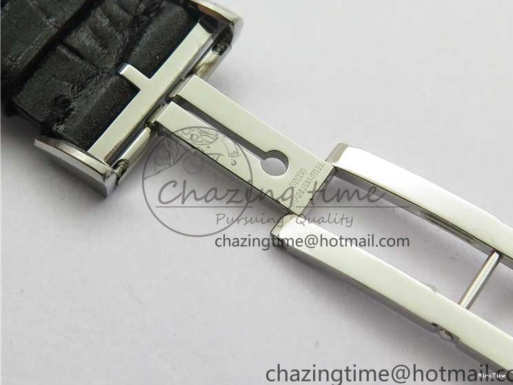 MIROTIME 0410 Elegant Portuguese IW371615 ZF 1:1 Best Edition SS Green Dial on Black Leather Strap A96355 V 7081